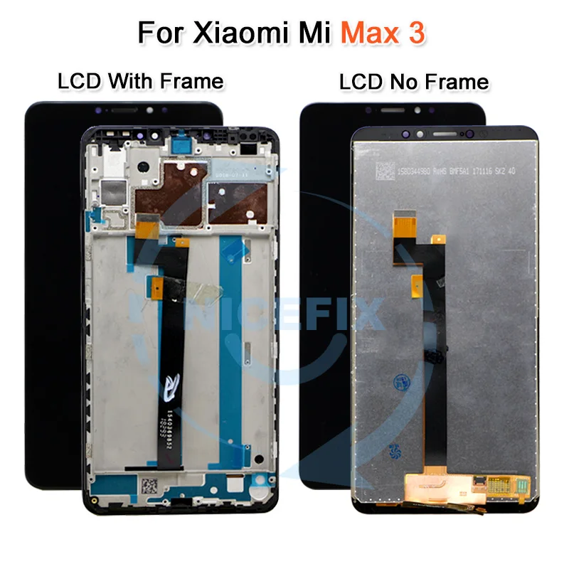 ЖК дисплей для Xiaomi Mi Max сенсорный экран с дигитайзером в сборе 2 Max2 3 сменный