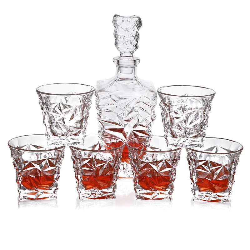 1 декантер (750 мл) 6 бокал для виски es Beautiful Everest Mountain Decanter Set Лимитированная серия