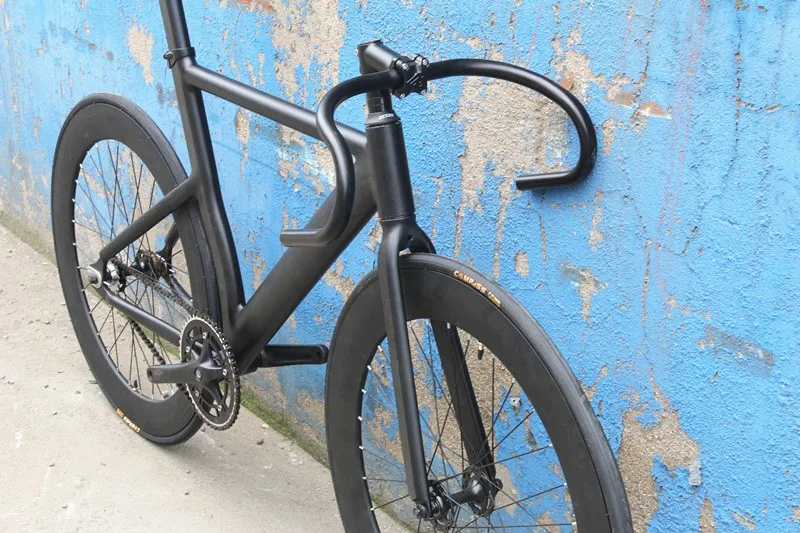 Fixed gear велосипед 55 см DIY 700C алюминиевый сплав трек с 70 мм обод колеса