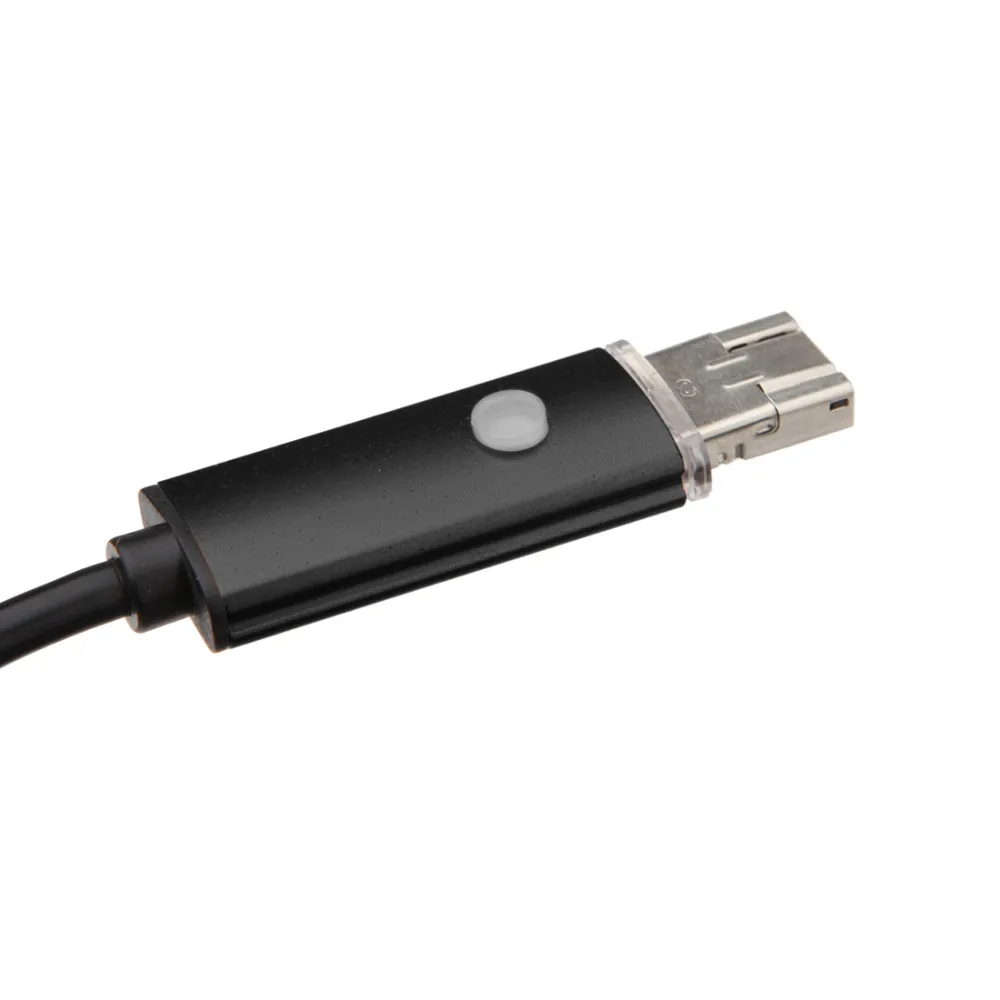 7 мм объектив 2in1 PC USB эндоскопическая камера Android 1м 2м 5 м OTG Micro USB Змея пробки инспекции USB-бороскоп на Android IP68 Водонепроницаемый