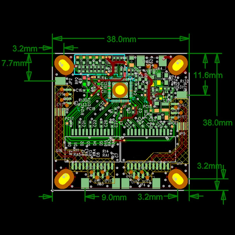 Мини pbcswitch модуль управления воспроизведением OEM модуль Mini Размер 3/4/5 Порты сетевые коммутаторы печатной платы мини-модуль коммутатора ethernet 10/100 Мбит/с