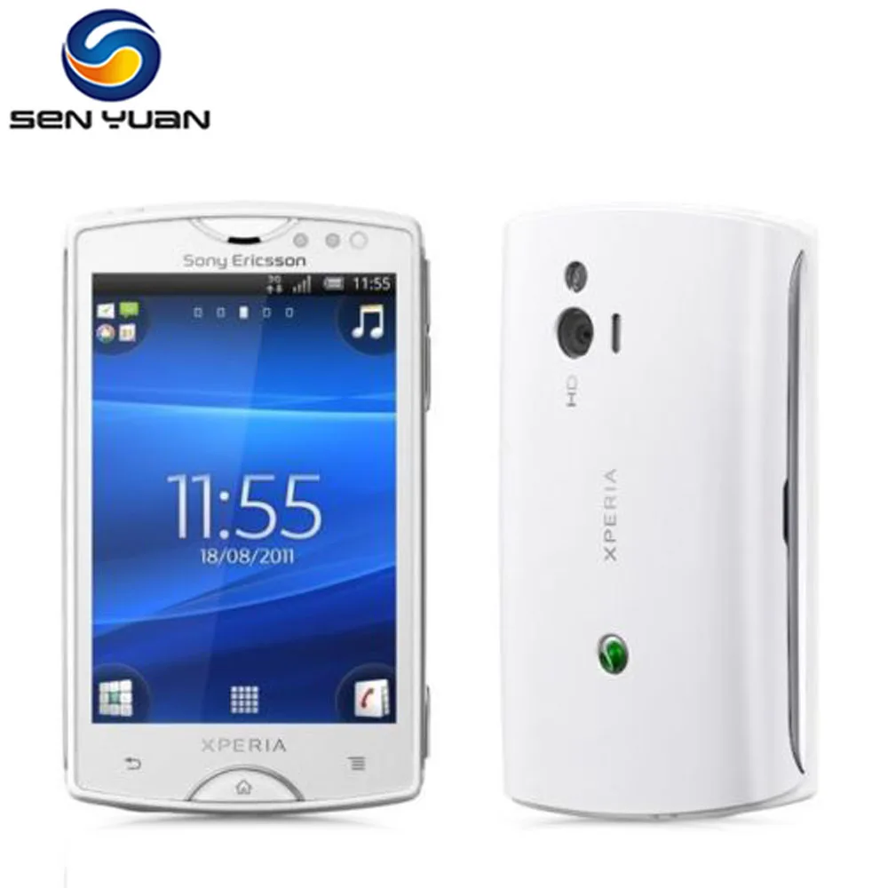 Оригинальный мобильный телефон Sony Ericsson Xperia mini ST15i разблокированный 3G Wi Fi 5 МП на