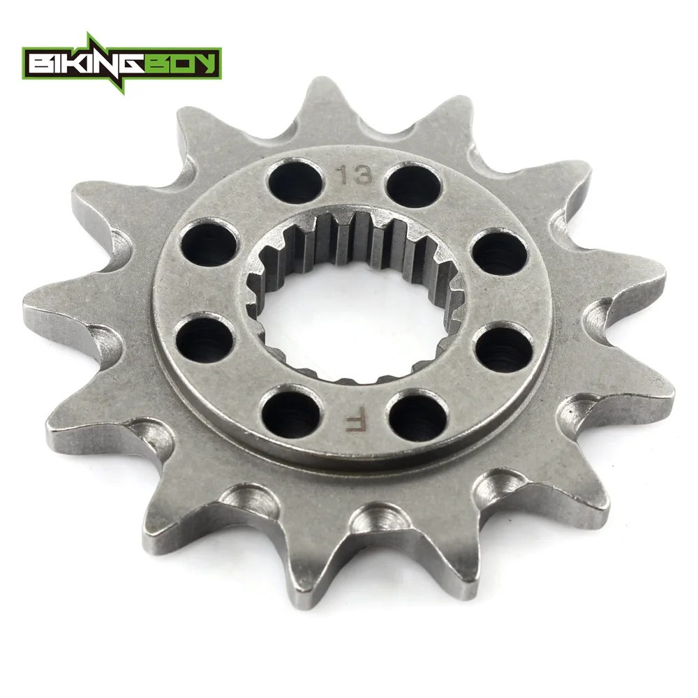 Передняя Звездочка BIKINGBOY 13 зубьев для Suzuki RMZ RM Z 450 2005 2006 2007 2008 2009 2010 2011 2012 2013 2014 2016