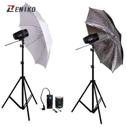 Godox 360 Вт Godox k-180a Студия флэш Освещение комплект фотографии Strobe Light Комплект для портретной свадебные фото-студия