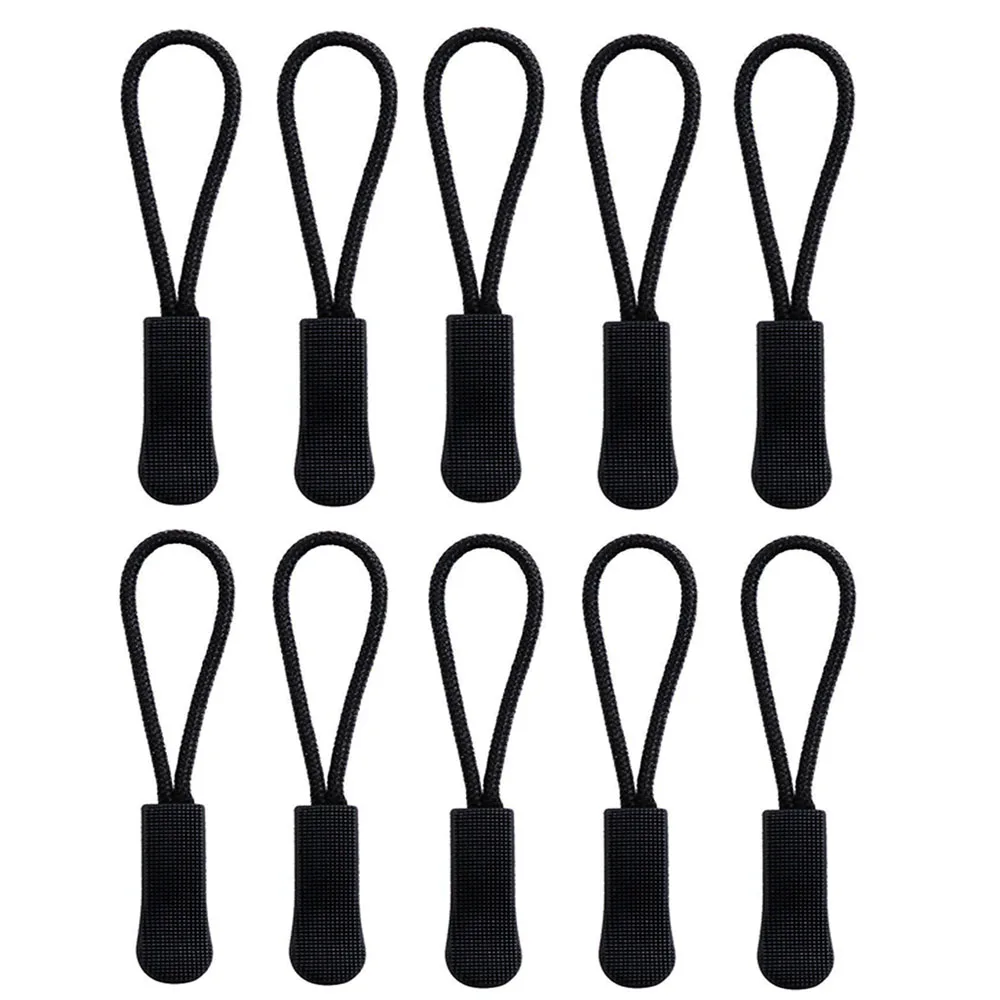 

20pcs/Pack Zipper Pull Cord Durable Zipper Tab Zipper Tags Cord Pulls for Jackets Luggage Backpack Apparel Accessories