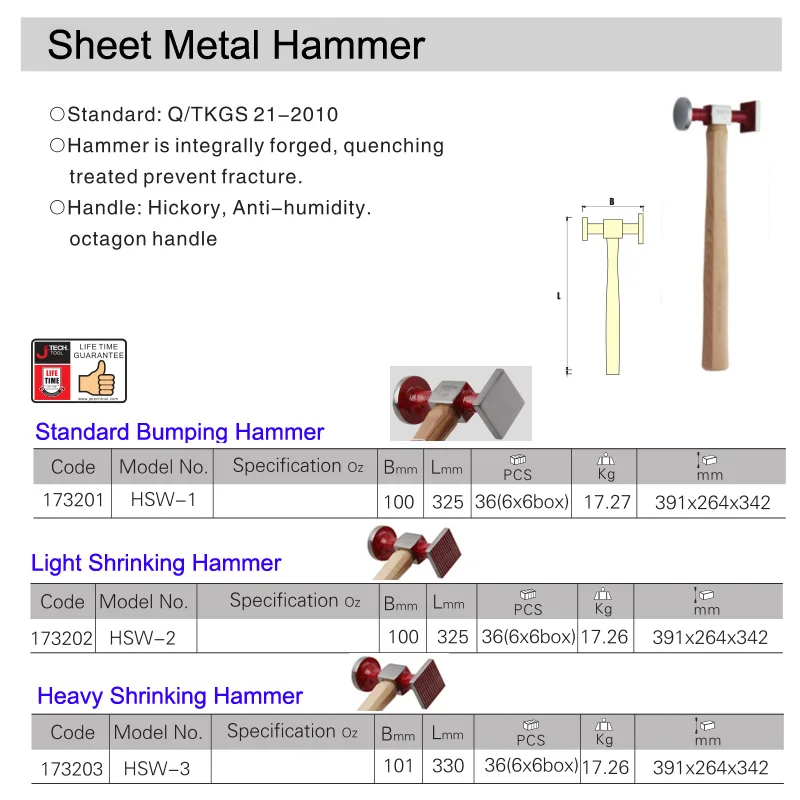Jetech 1 шт. Профессиональный стандартный bumping светильник тяжелый shiringking молоток авто инструменты для ремонта кузова удаление вмятин пожизненная Гарантия