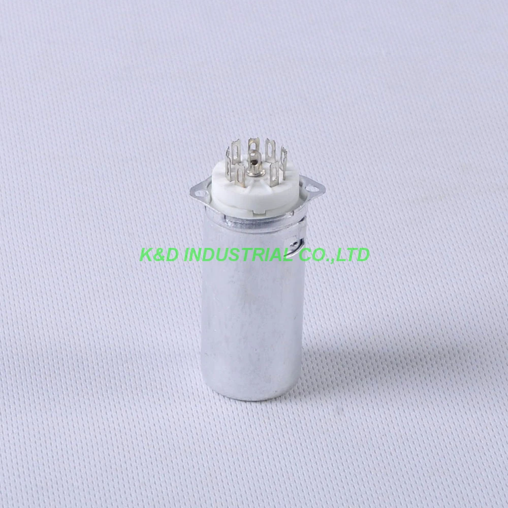 

2pcs B9A Skirted 9pin Tube Socket Shield Socket Valve Base for Tube Aplifier Parts