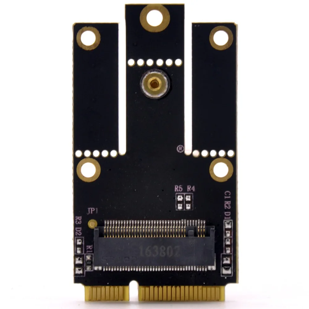 

WTXUP M.2 NGFF to Mini PCIe Adapter 2230/2242 NGFF WLAN card to Mini PCi-e Converter Adapter Support Half Size Mini PCIe Slot