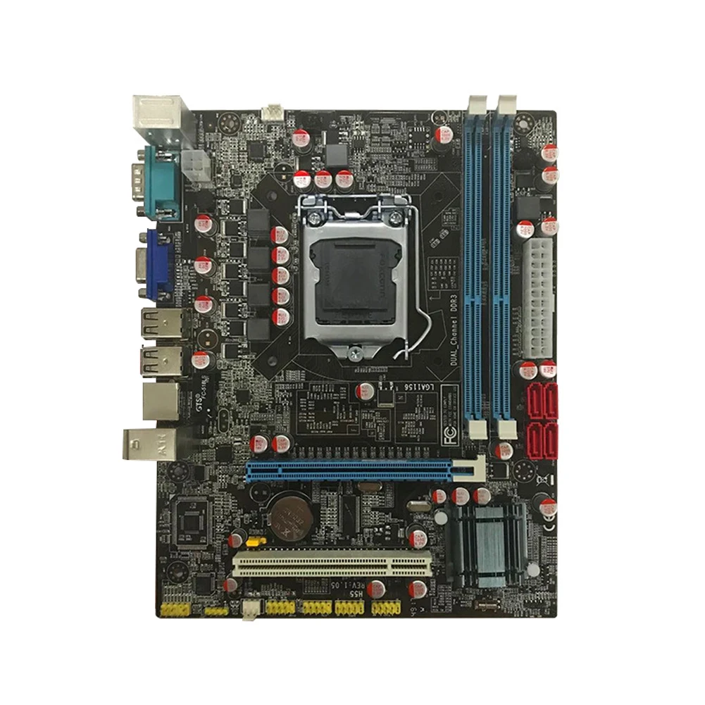 

High Compatibility Large Memory Capacity Dual Channel Home Intel Chipset Computer Motherboard USB Ports Accessories CPU Office
