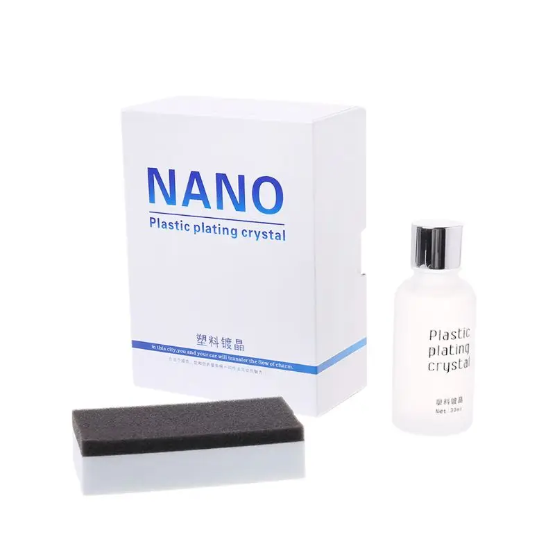 

Car Plastic Plating Refurbishing Agent Automotive Plating Agent Coating Polishing Car Protection for Car Paint 30ml