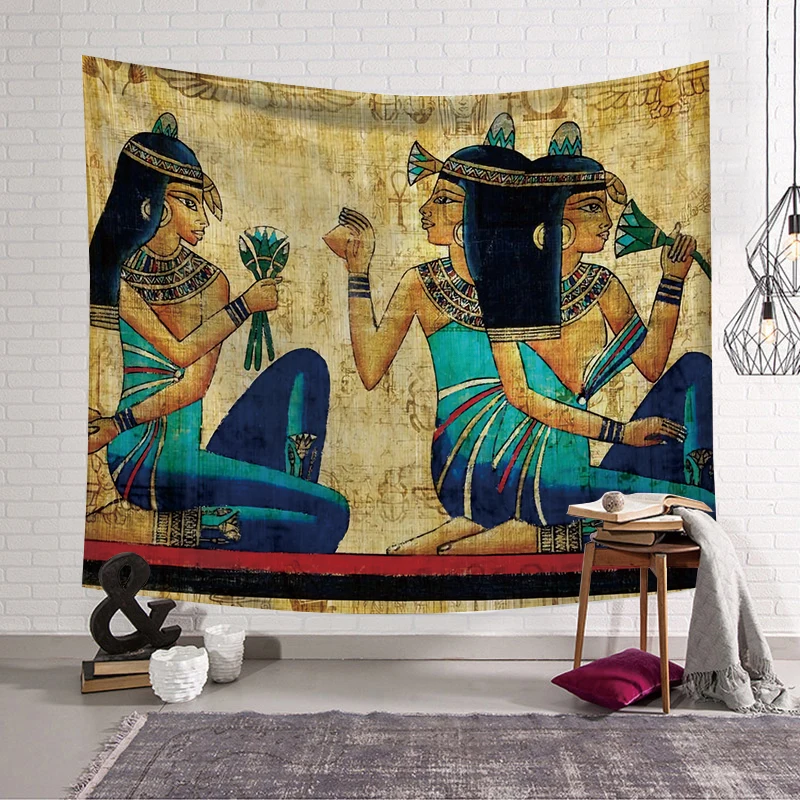 PEIYUAN Egpt Home Decorative Wall Tapestry Hanging Carpet Comfortable
