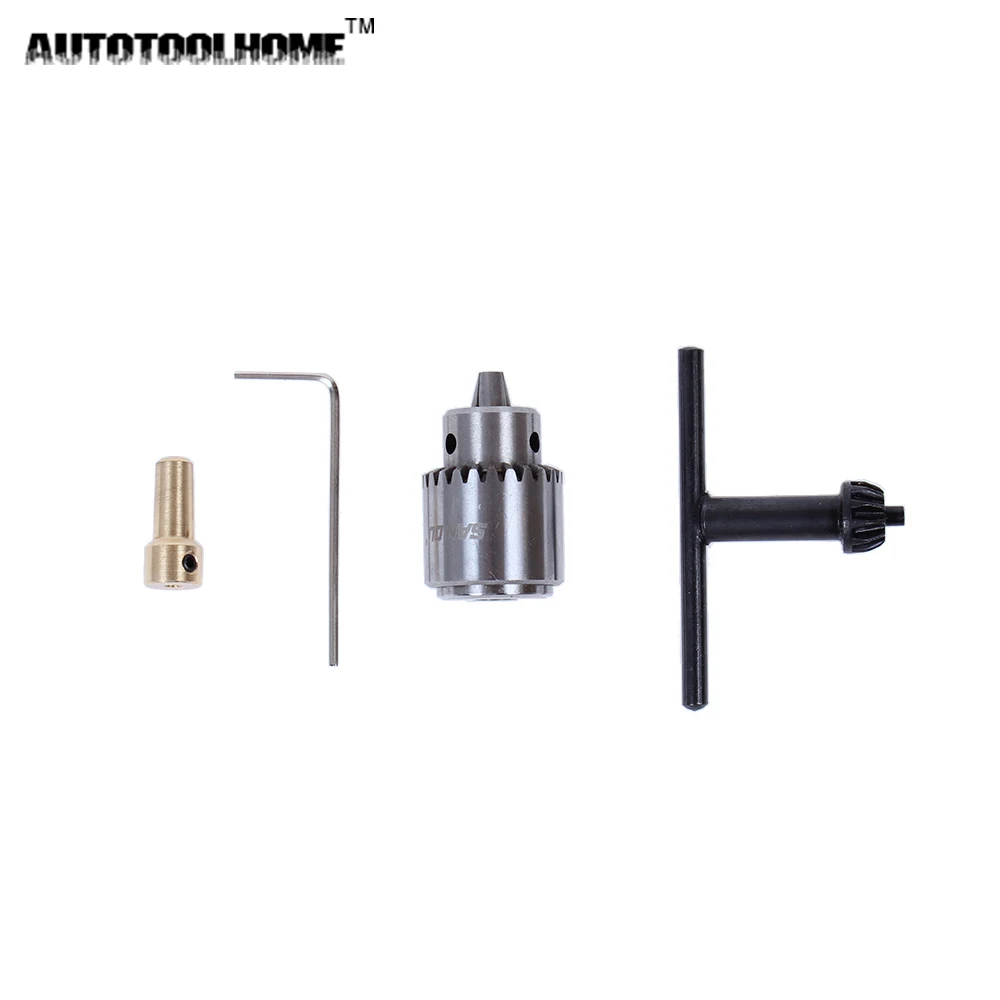AUTOTOOLHOME Мини электрическая дрель патрон 0 3 4 мм JTO конический токарный станок для 2