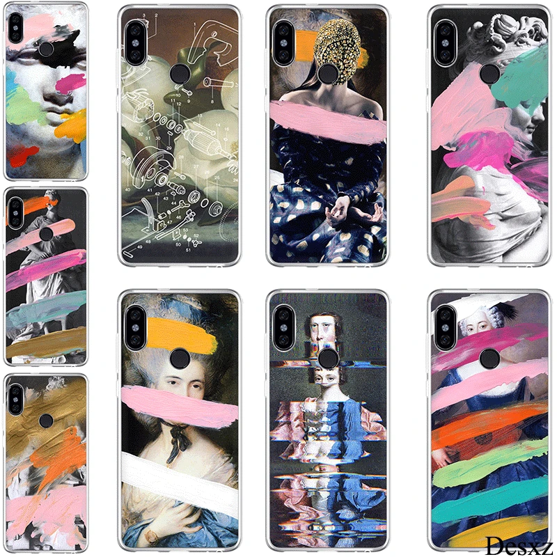 Чехол для телефона Xiaomi Redmi Note 3 4 4X 5 6 5A Prime Pro sculpture Brutalized Gainsborough 2 от Chad Wys hard pc |
