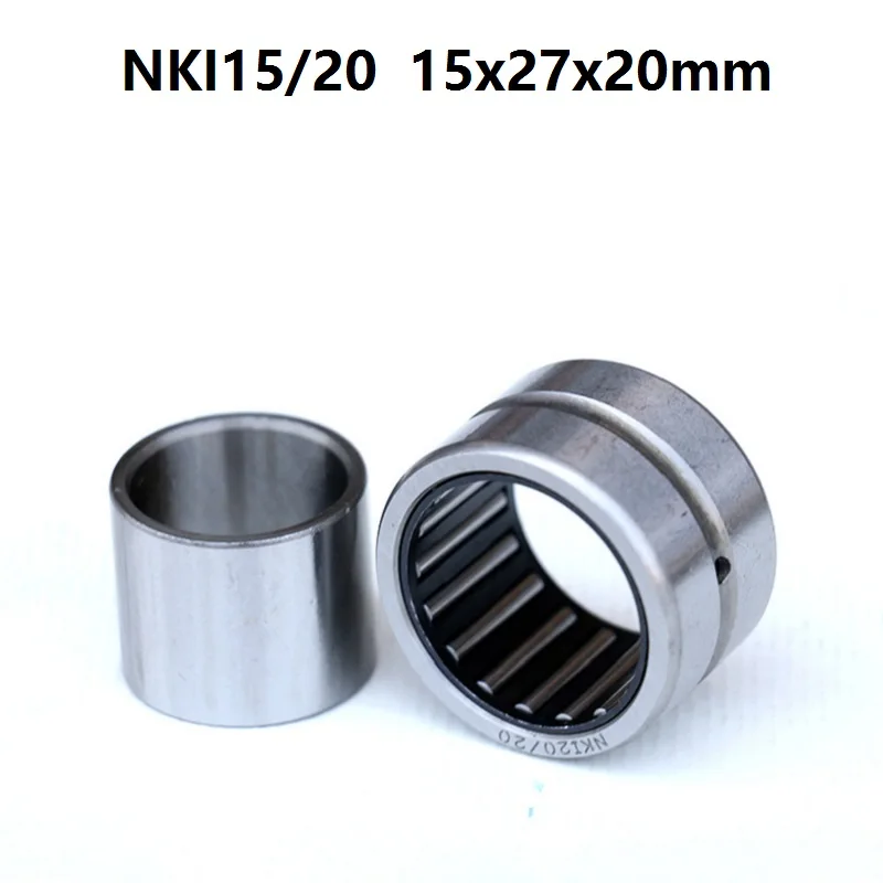 10 шт. NKI15/20 игольчатый роликовый подшипник 15*27*20 мм с внутренним кольцом 15x27x20 |