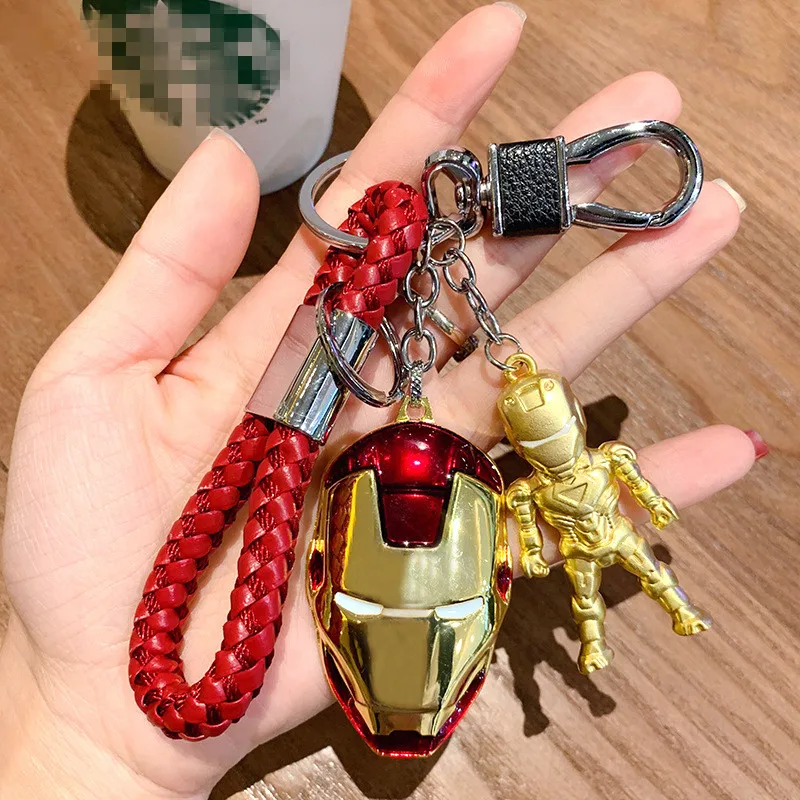 

2019 NEW Marvel Avengers Keychain Captain America Batman Iron Man Keychain Keyrings Drop Shipping Wholesale