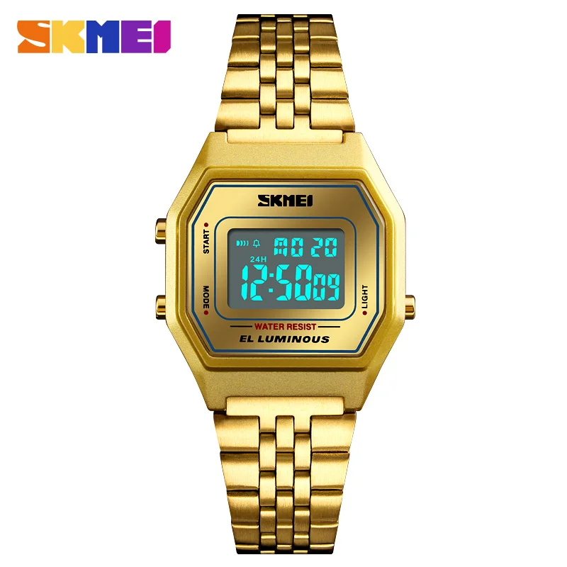 

Waterproof Sport Watch For Men Luxury Stopwatch Chronograph Digital Wristwatch Fashion Men's Business Stainless Steel Clock 2019