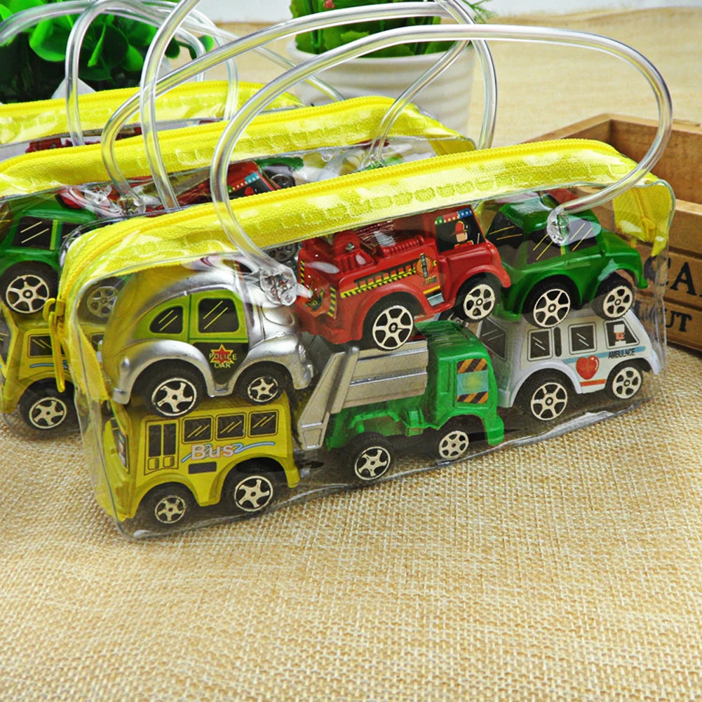 6 Pcs Lot Tarik Kembali Mobil Mainan Anak Mobil Balap Mobil Bayi