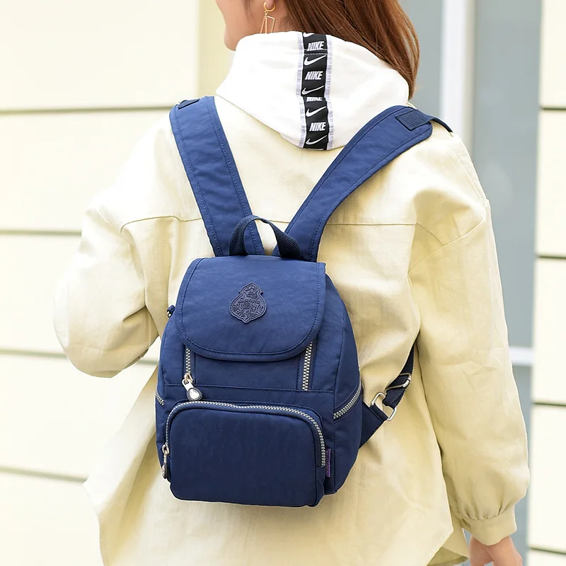 Large Capacity Backpack Women Preppy School Bags For Teenagers Female Nylon Travel Bags Girls Backpack Mochilas