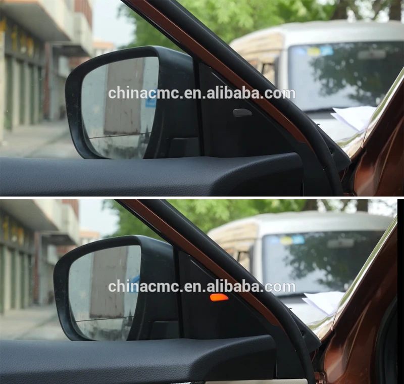 

OEM sides Cover LED/ A pillar led Rear BSA Warning Lamp 24 GHZ Microwave radar Blind Spot Assist Detection System for TEANA J33
