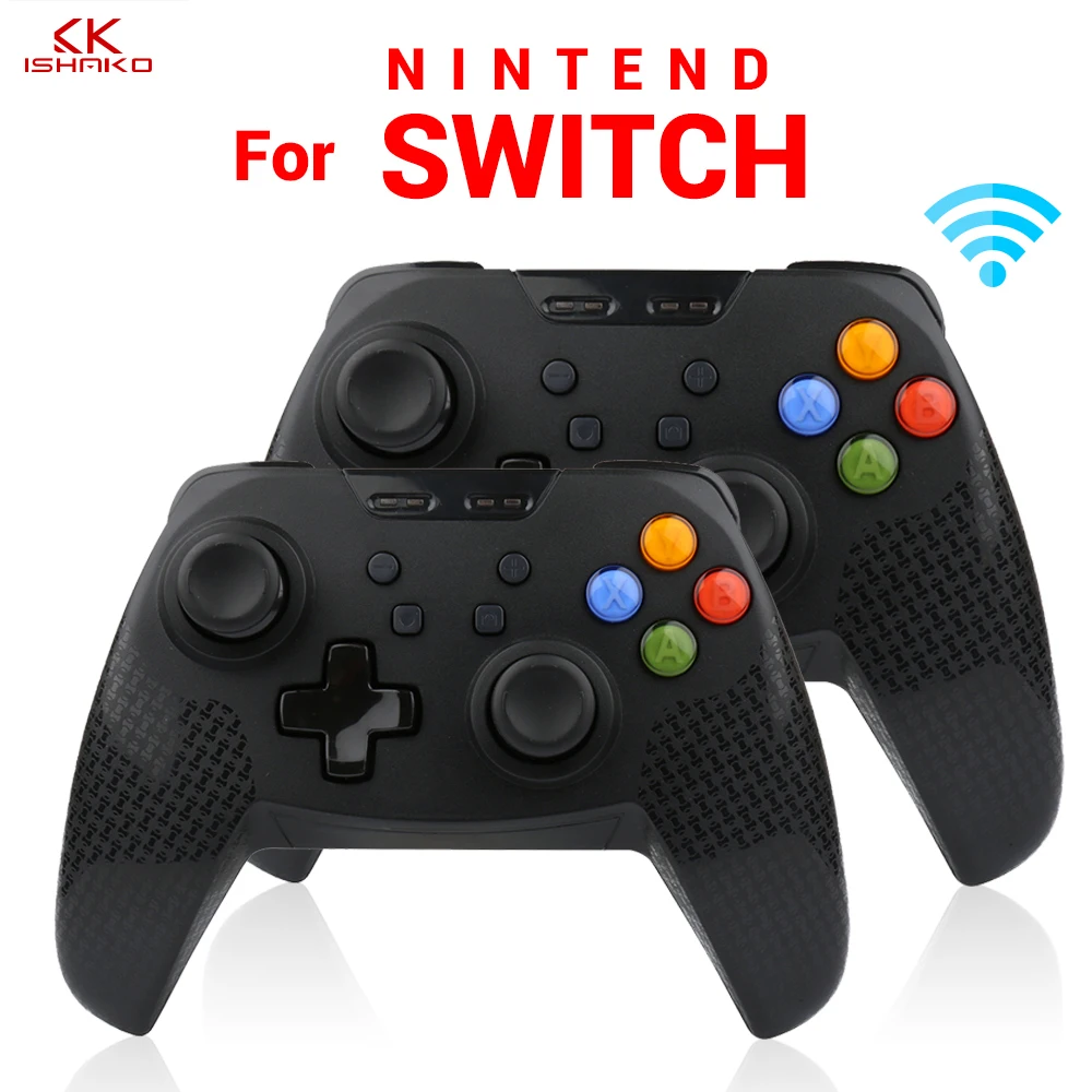 

K ISHAKO Bluetooth Controller for Nintend Switch Pro free control stable connection signal Wireless Gamepad Game Joystick