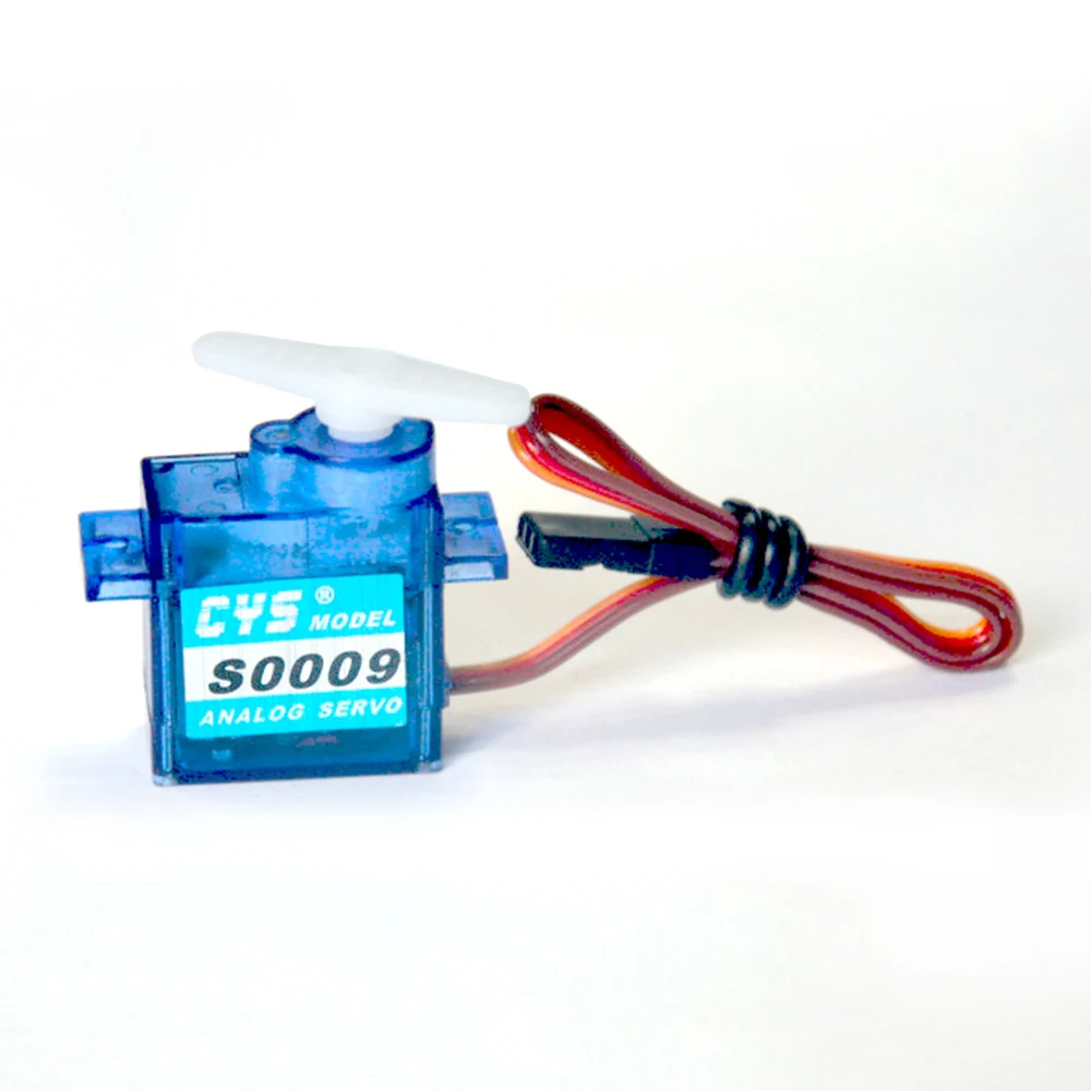 

CYS-S0009 Tiny Analog Steering Servo for RC Car Buggy Truck Boat Airplane Helicopter RC Toys Model Parts RC Servo