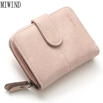 

MIWIND 2017 New Arrival Women Wallet High Quality Zipper and Hasp Coin Purse Female Purses TQX404
