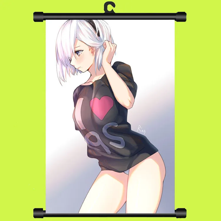 Плакаты из игры NieR : Automata Toys HD картины прокруток Настенная картина пластиковая