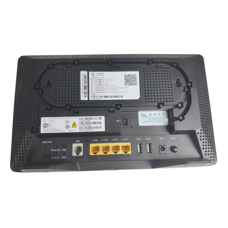 Оригинальный Alcatel Lucent Bell G 140W C GPON ONU с 4GE портами LAN входом SC/UPC 2 4G/5G двухдиапазонный