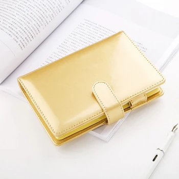 

A6 Spiral Notebook Diary Notepad Dokibook Business Leather Loose Leaf Notepad School Office Supply Customized Logo