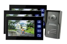 Freeship Monitor de Puerta de Entrada de la Puerta de Intercomunicación de Vídeo Cámara de La Puerta Sistemas de Intercomunicación Casa Con Pantalla Táctil LCD de 7 pulgadas