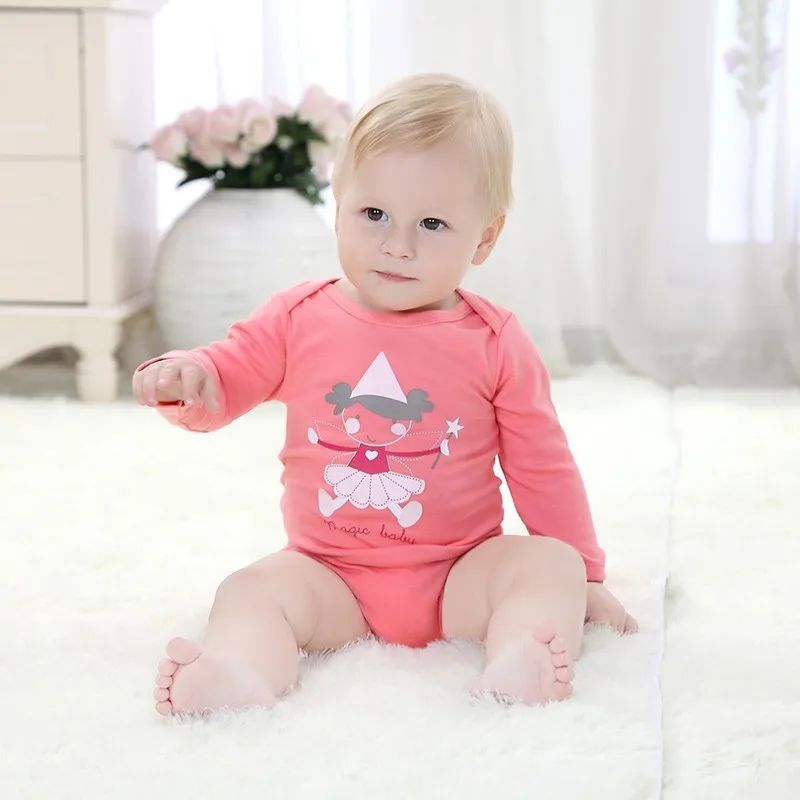 Retail 2016 Baby Boy Girl Clothes Body Bebe Long Sleeve Bodysuites Baby Ropa Bebe Infant Jumpsuit Girl Next Baby Clothes1