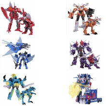 2017 New Retail transformation Toys Dinobots Grimlock Slug Strafe Car Robot Action Figure Gifts For Kids
