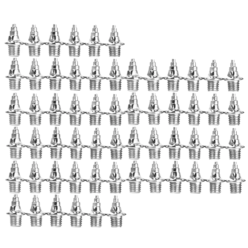 60 Pieces Replacement Track and Field Running Spikes Xmas Tree Spikes 8mm Steel Athletic Shoe Replacement Parts