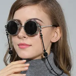 Искусственный жемчуг очки держатель модные очки шейный ремешок для очков цепи солнцезащитные очки шнур очки держатель очков строка