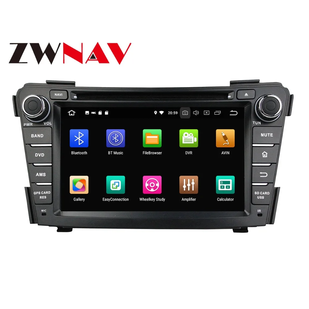 Excellent Android 9.0 8 Core Car DVD Player GPS Head Unit HD for HYUNDAI I40 I-40 2011 2012 2013 2014 2015 2016 multimedia stereo auto 2