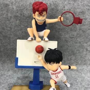 

Basketball Comic Anime Inoue Takehiko Slam Dunk SHOHOKU Hanamichi Sakuragi Rukawa Kaede Genius Cute 30cm Figure Figurine Toys