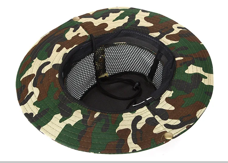 SJ Maurie Militar Boonie Caça Pesca Chapéu