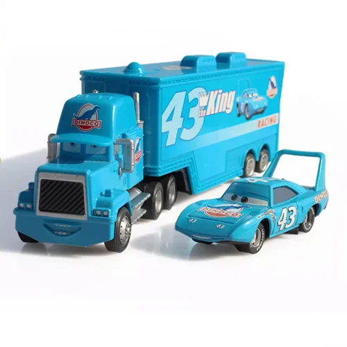 Disney Pixar Cars 2 3 Diecasts Toy Vehicles Frank Combine Harvester Bullfighter Bulldozer Metal Car Toy Kids Birthday Gift 29