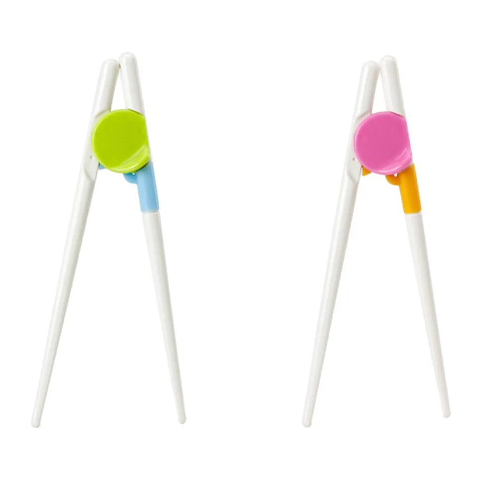 

A Pair Children Chopsticks Kids Baby Enlightenment Learning Training Chopsticks Easy To Use Chopsticks For Beginner