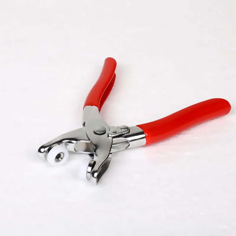 

High Quality Prong Ring Stud Press Grommet Rivets Eyelet Fastener Snap Plier For 9.5mm Button Tools