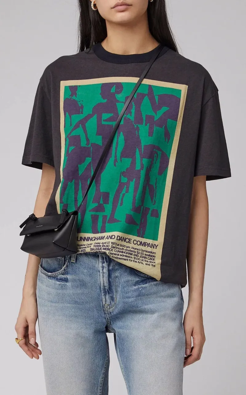 

2019 New Women T Shirt Letter Graffiti Print Summer T-shirt