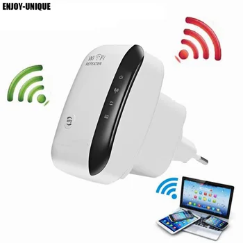 

Wireless WiFi Repeater Signal Amplifier 802.11N/B/G Wi-fi Routers Range Extander Signal Boosters Repetidor Wifi Wps Encryption