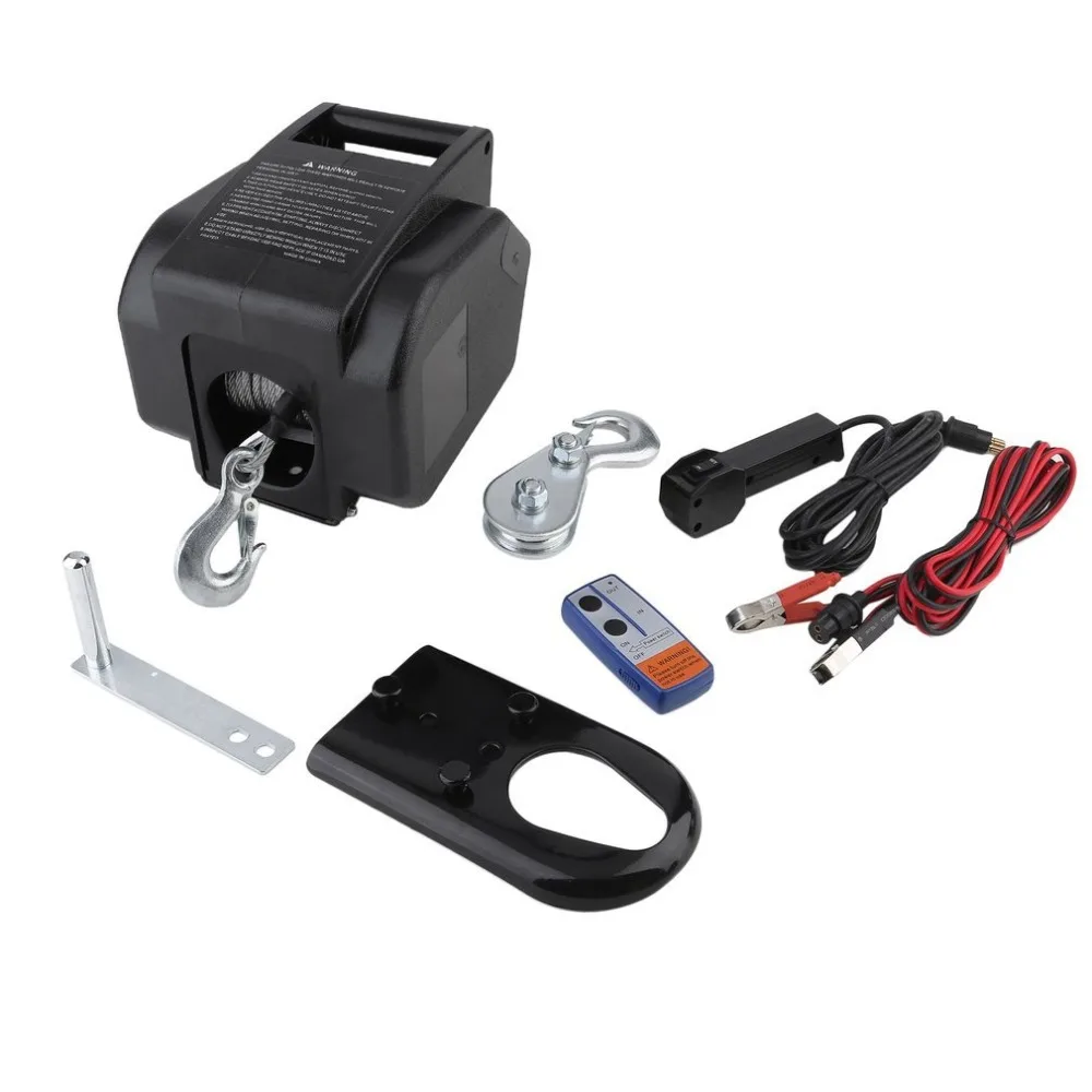 

(Ship From DE)12V Electrical Winch With Remote Control 4990 KG Motor Winch Professional Auto Boat Lift Winch Boat Accessories