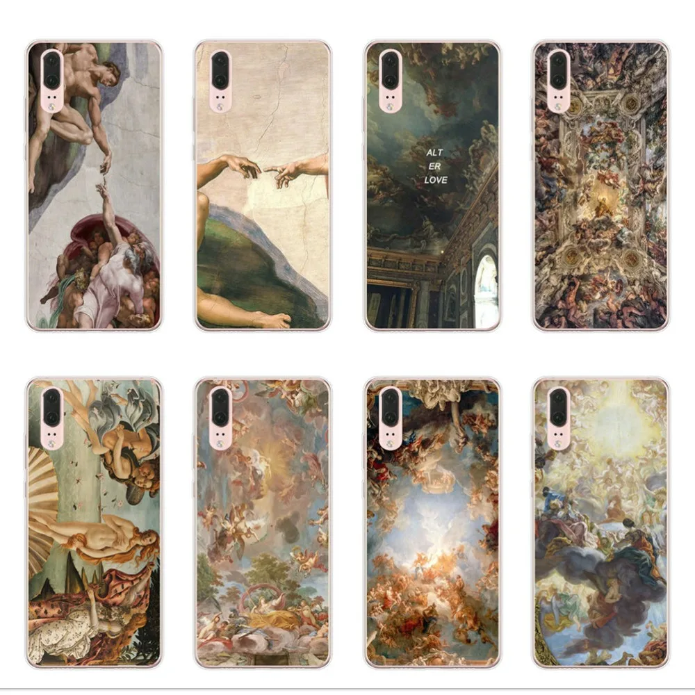 Чехол RUIXKJ palace of versailles для Samsung S8 S9 S10 Plus Lite S6 S7 Edge мягкий ТПУ чехол оболочка