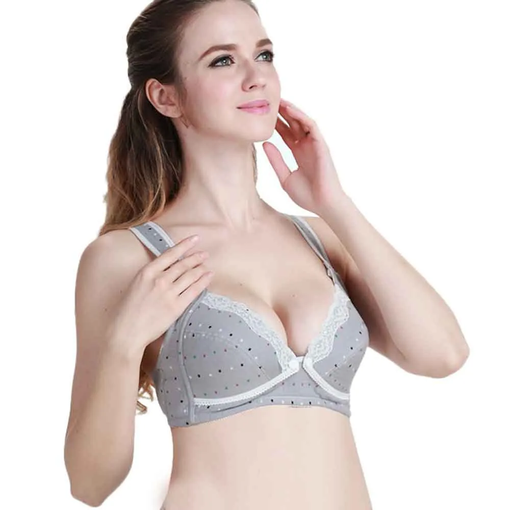 

B C D Cup Maternity Bra Nursing Bra Breast Feeding Bra For Pregnant Women Breastfeeding Clothes Cotton Push Up Underwear