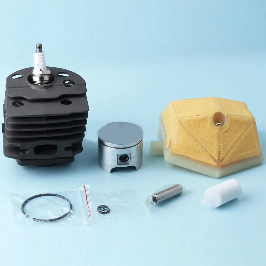 

46mm Cylinder Piston Ring Air Fuel Filter Fit Husqvarna 55 51 Chainsaw Parts LOWEST PRICE FAST SHIPPING