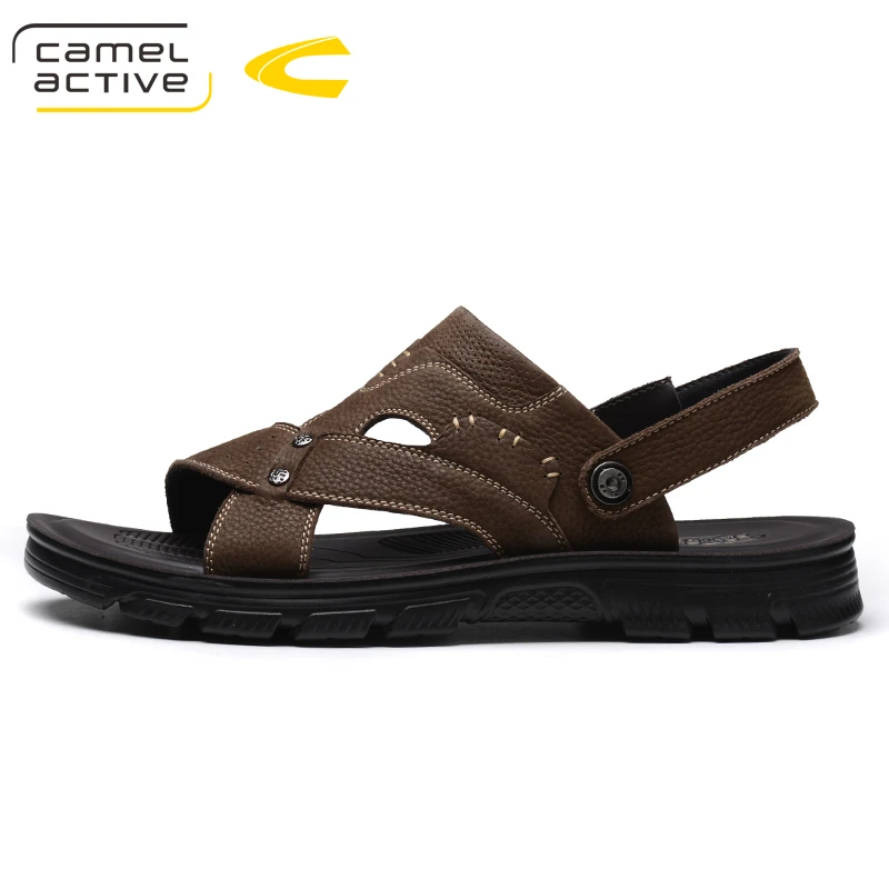 Сандалии Camel Active мужские прогулочные натуральная кожа Классические босоножки