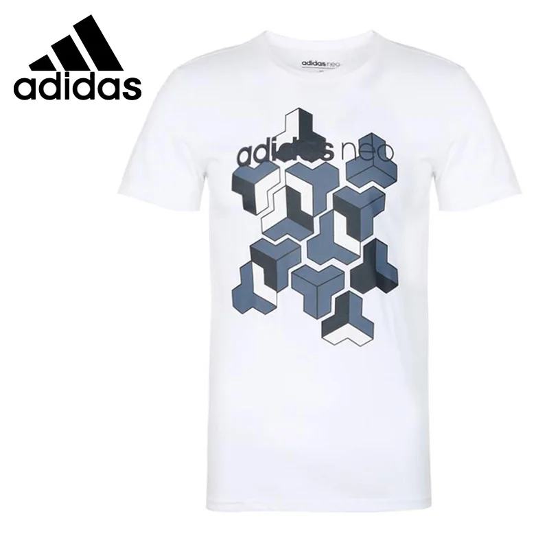 Оригинальное новое поступление 2018 мужские футболки Adidas Neo Label M CS BRND T спортивная