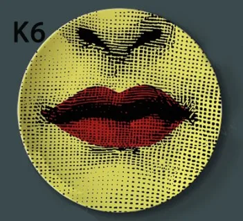 Новейший дизайн Италия rosenthal Piero fornasetti тарелки декоративная тарелка на стену
