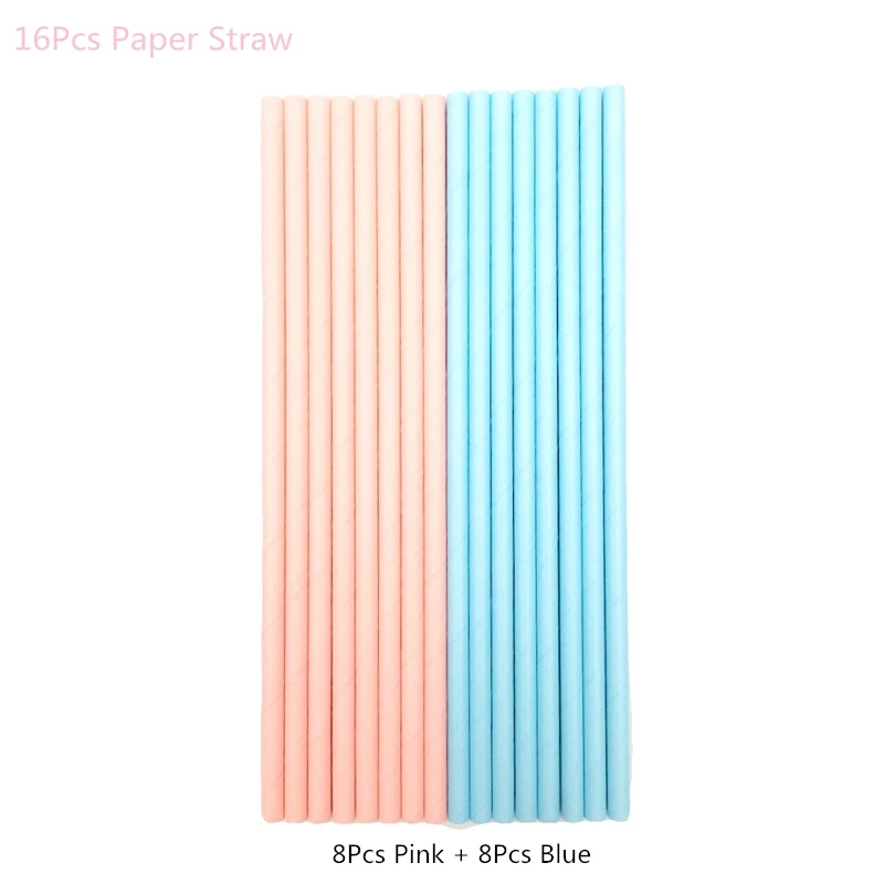 16pcs paper straws